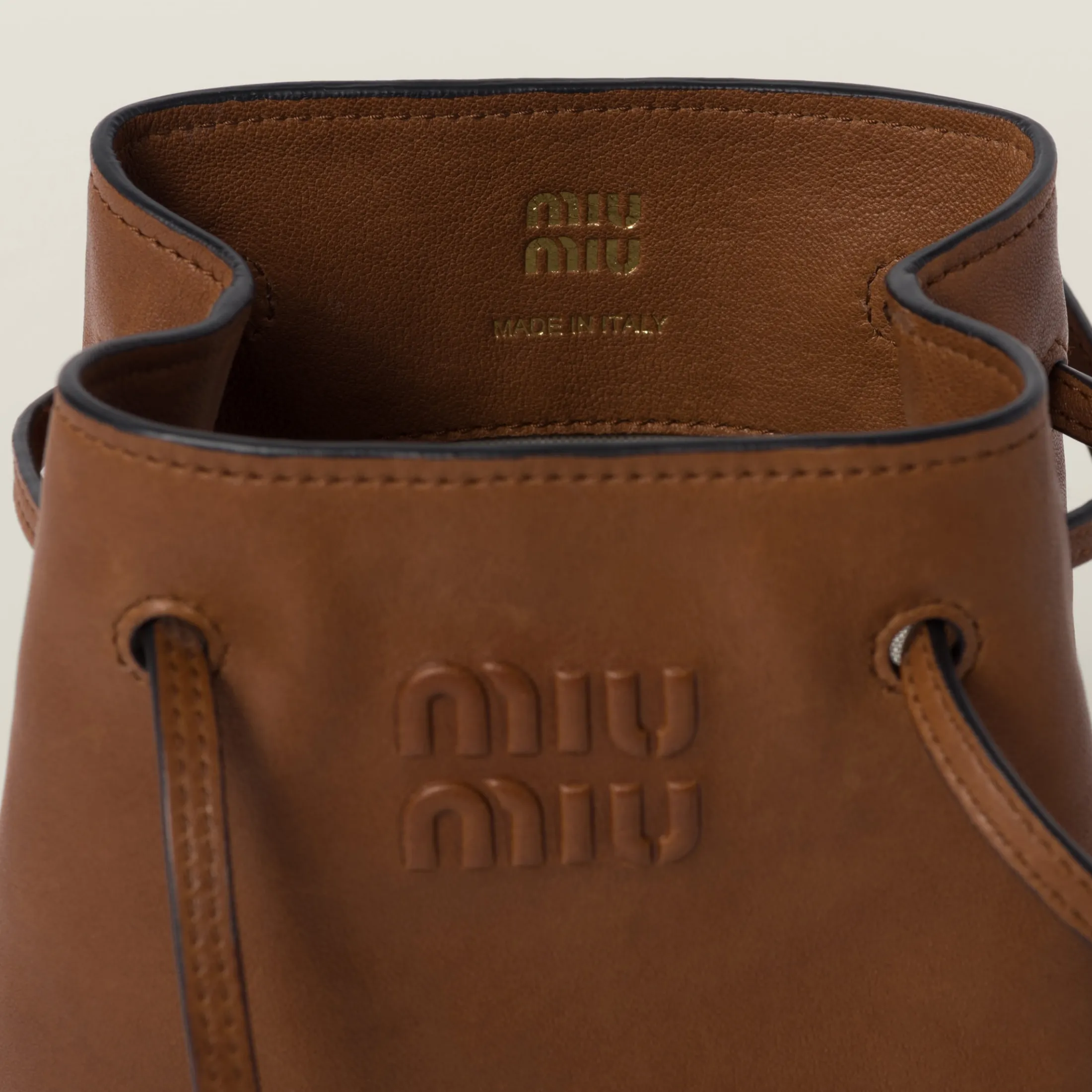 Oak Nappa Leather Mini-bag | Miu Miu