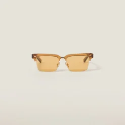 Ochre Lenses Miu Miu Runway Sunglasses | Miu Miu