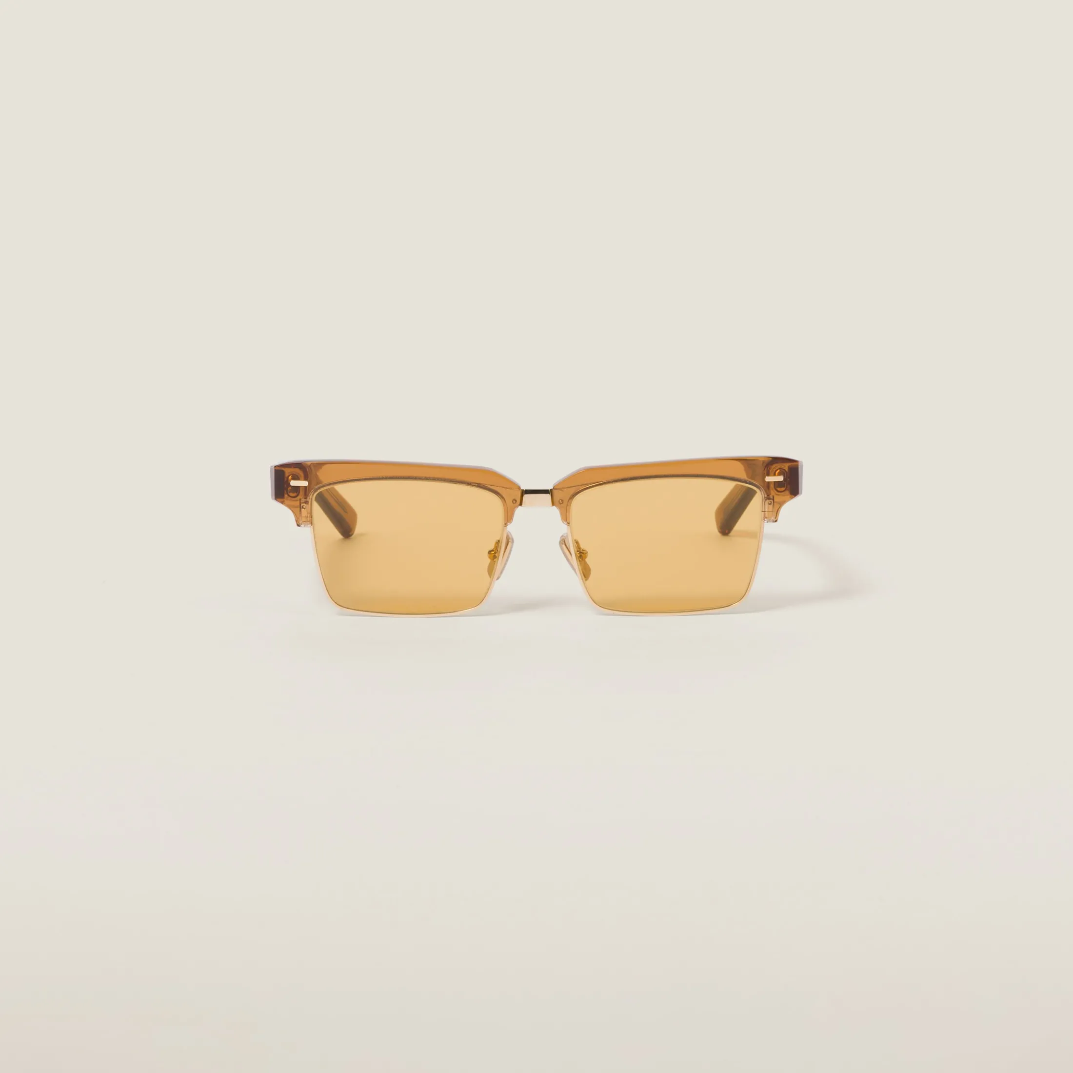 Ochre Lenses Miu Miu Runway Sunglasses | Miu Miu