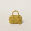 Pineapple Arcadie Matelassé Nappa Leather Bag | Miu Miu