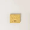 Pineapple Small Matelassé Nappa Leather Wallet | Miu Miu