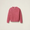 Pink Wool And Cashmere Sweater | Miu Miu