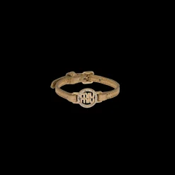 Pyrite Madras Leather Bracelet | Miu Miu