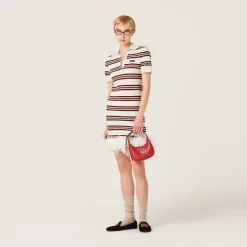 Red Leather Hobo Bag | Miu Miu