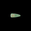 Sage Green Patent Leather Hair Clip | Miu Miu