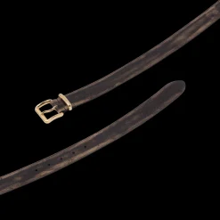 Sand/coffee Nappa Leather Belt | Miu Miu