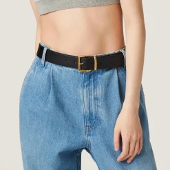 Sapphire Blue Denim Jeans | Miu Miu