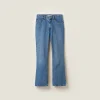 Sapphire Blue Denim Pants | Miu Miu