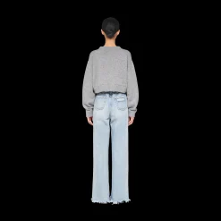 Sapphire Blue Iconic Denim Jeans | Miu Miu