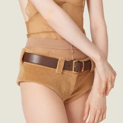 Sienna Leather Belt | Miu Miu