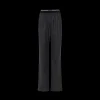 Slate Gray Glen Plaid Pants | Miu Miu