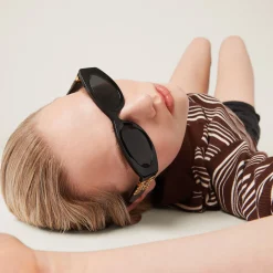 Slate Gray Lenses Miu Glimpse Sunglasses | Miu Miu