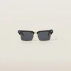 Slate Gray Lenses Miu Miu Runway Sunglasses | Miu Miu