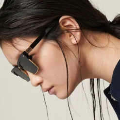 Slate Gray Lenses Miu Miu Runway Sunglasses | Miu Miu
