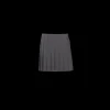 Slate Gray Light Wool Miniskirt | Miu Miu