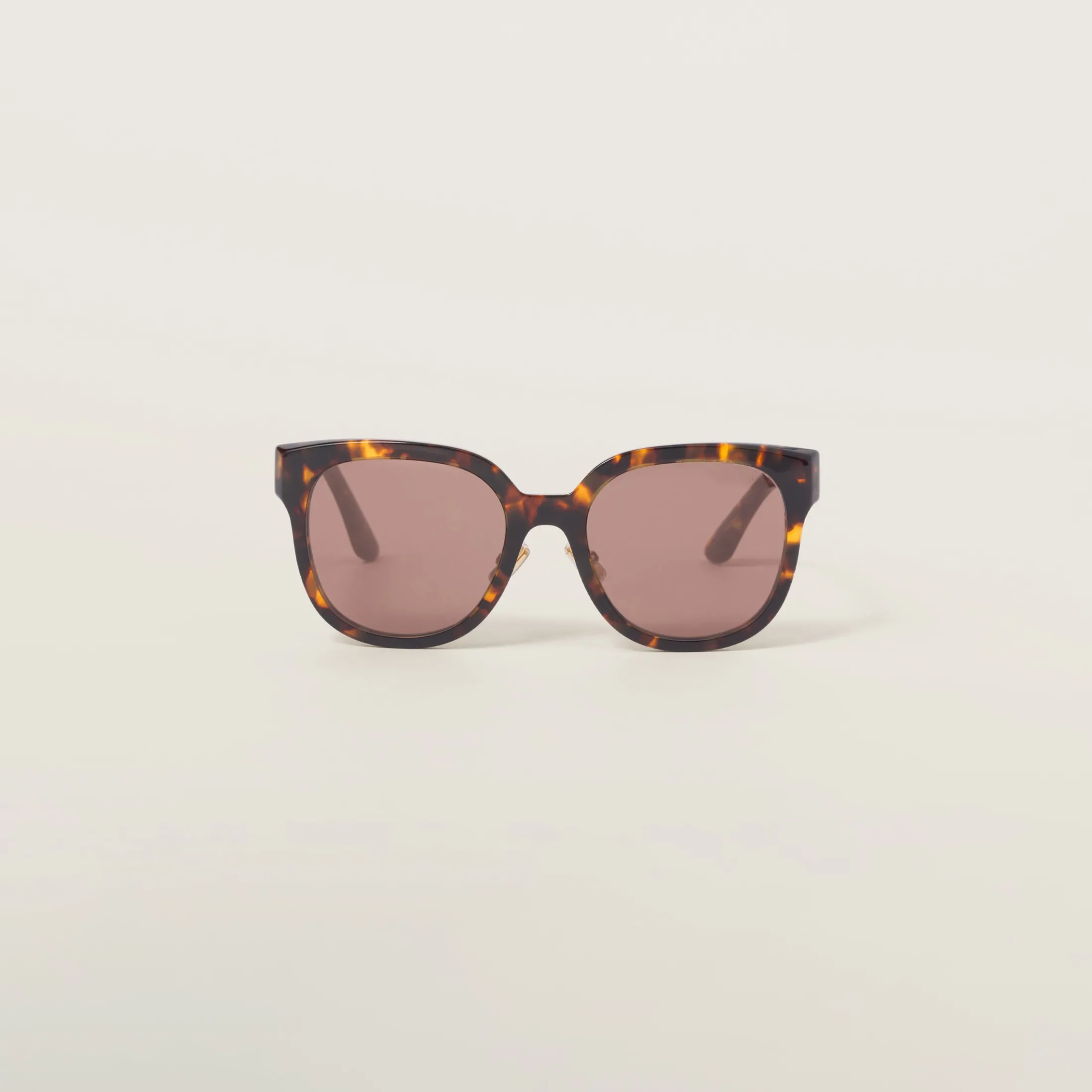 Tobacco Miu Miu Logo Sunglasses | Miu Miu
