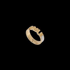 White Enameled Metal Ring | Miu Miu