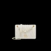 White Matelassé Nappa Leather Mini-bag | Miu Miu