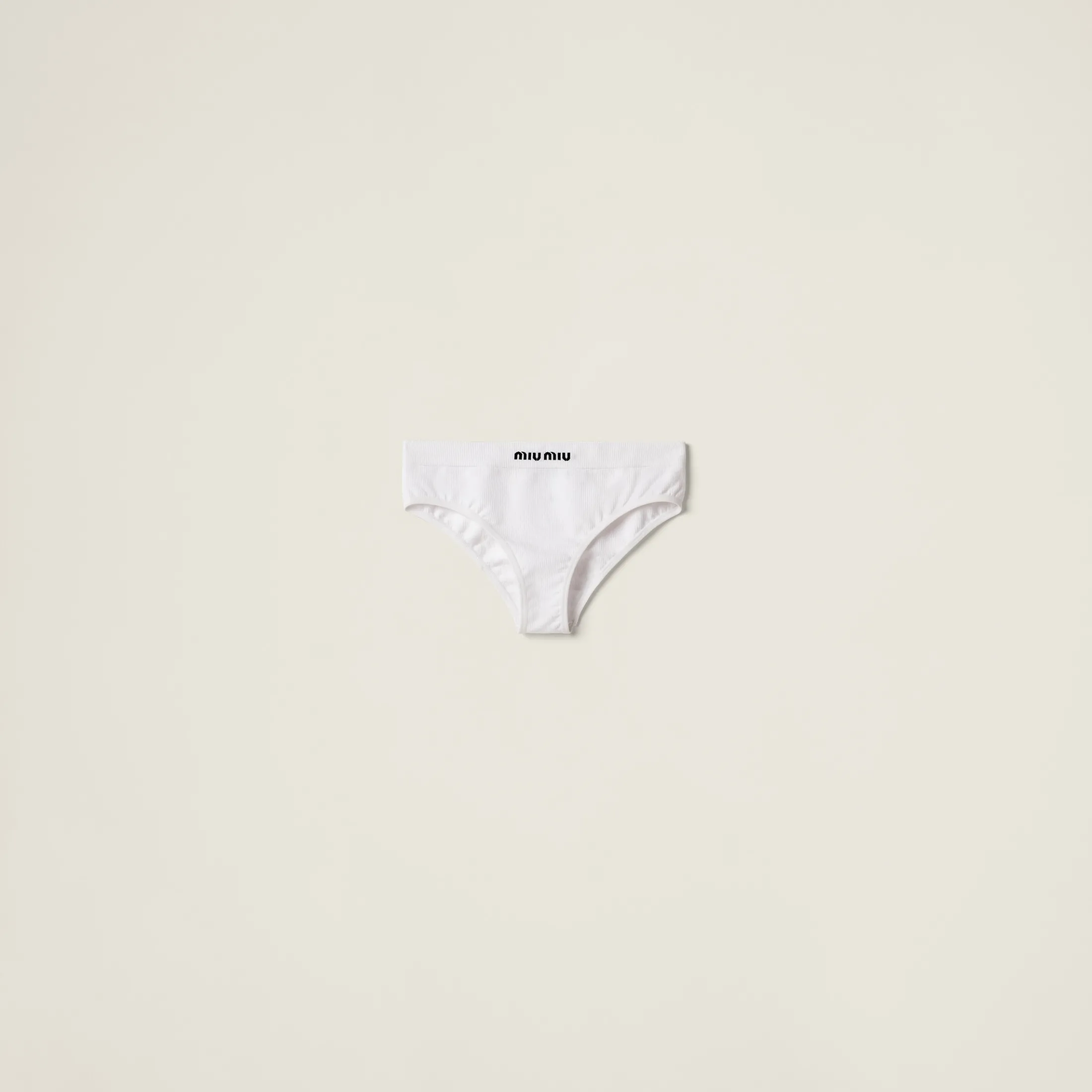 White Seamless Panties | Miu Miu