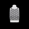 White/black Cashmere And Silk Turtleneck Top | Miu Miu