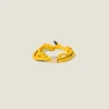 Yellow Cord And Nylon Bracelet | Miu Miu